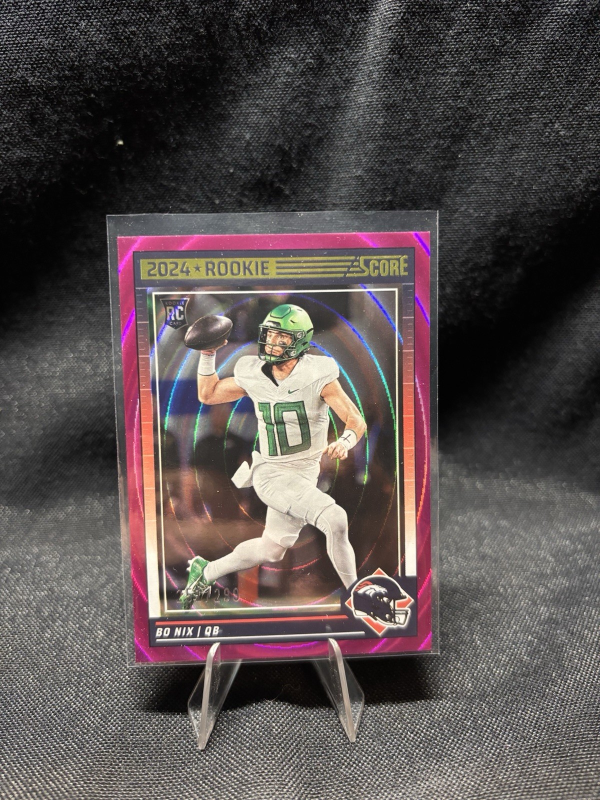 2024 Score - Rookies Bo Nix #332 Ellipse /299 (RC)