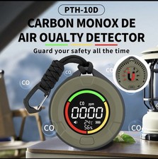 Carbon Monoxide Detectors, Portable CO Detector for Travel, Mini 3-in-1 Carbo...