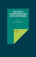 Richard Rossin | Des éDits D'expulsion Des Juifs De France | Taschenbuch (2021)