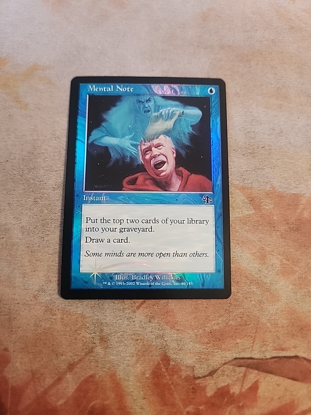 Mental Note Foil Judgement MTG LP