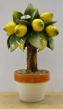 Porcellana di Capodimonte - Pianta di Limone 6’’ Napoli-Italia