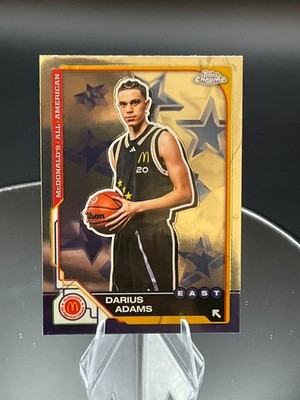 2025 Topps Chrome McDonald's All American #2 Darius Adams, East