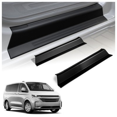 Front Sill Trims for Volkswagen VW Caravelle (T7) 2025- Matte Black