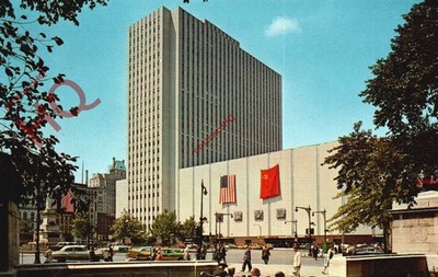 Ansichtskarte; New York City, Kolosseum, Columbus Circle