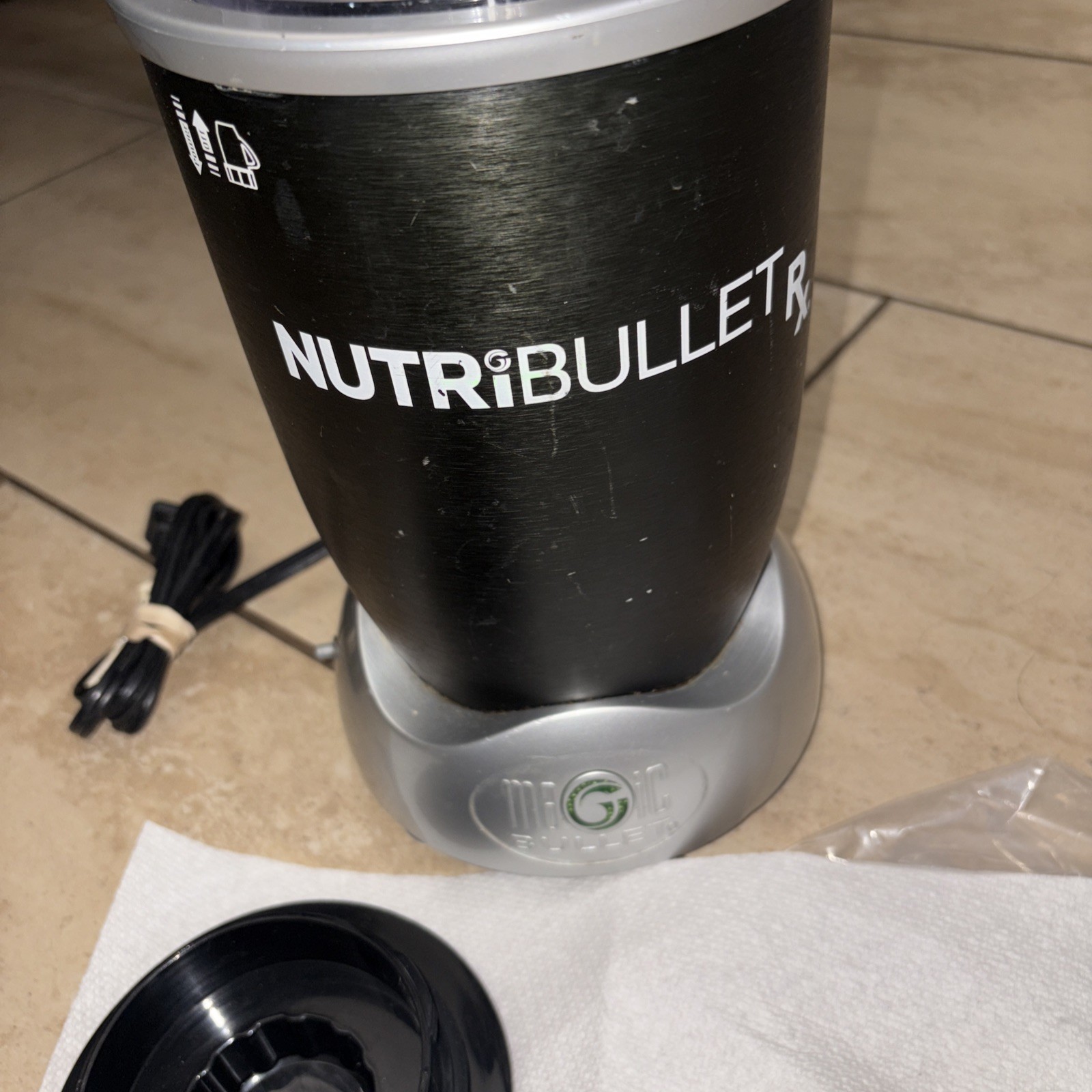 NutriBullet RX Blender 1700 Watts NB-301 w/ Accessories Magic Bullet TESTED