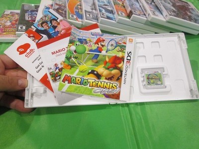 MARIO TENNIS OPEN NINTENDO 3DS COMPLETE WORKS PERFECTLY US EDITION CIB