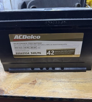 New 88865934 AC Delco Car Battery | eBay