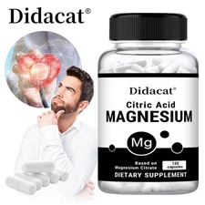 Magnesium capsules - lasting muscle endurance - good mood-scientific ingredients