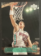 2002-03 Upper Deck Memphis Grizzlies Basketball Card #73 Pau Gasol