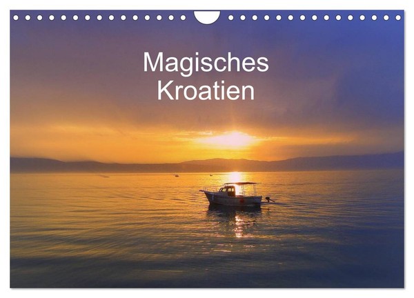 Magisches Kroatien (Wandkalender 2027 Din A4 Quer), Calvendo Monatskalender-image