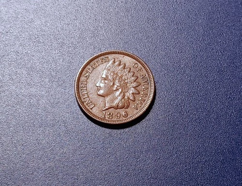 Very Choice AU 1896 Indian Head Cent