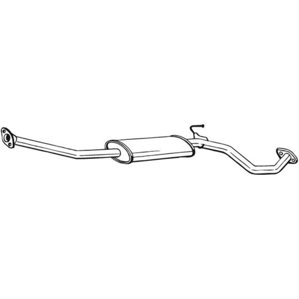 Bosal MittelschalldäMpfer SchalldäMpfer FüR Nissan Micra III K12 1.2 16V 1.4-image