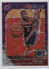 2019-20 Panini NBA Hoops Premium Stock Purple Disco Prizm John Wall #191 1oa8