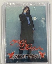 Ozzy Osbourne Rare Chase Card A1 Sealed 2001 Monowise Prince of Darkness
