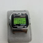 Vintage Timex Indiglo 555 Resin/Stainless Steel Digital Quartz Watch New Battery