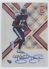 2017 Donruss Elite Turn of the Century Purple 20/25 Taywan Taylor Auto 0b2