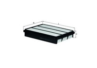 Mahle Luftfilter Lx 1700 Filtereinsatz FüR Toyota Prado Land Cruiser 100 Lexus