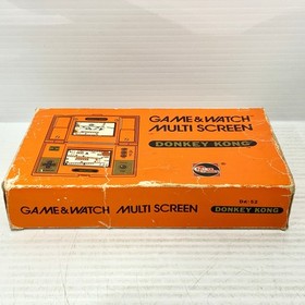 Vintage Donkey Kong Game & Watch BOX + FOAM ONLY - No Console