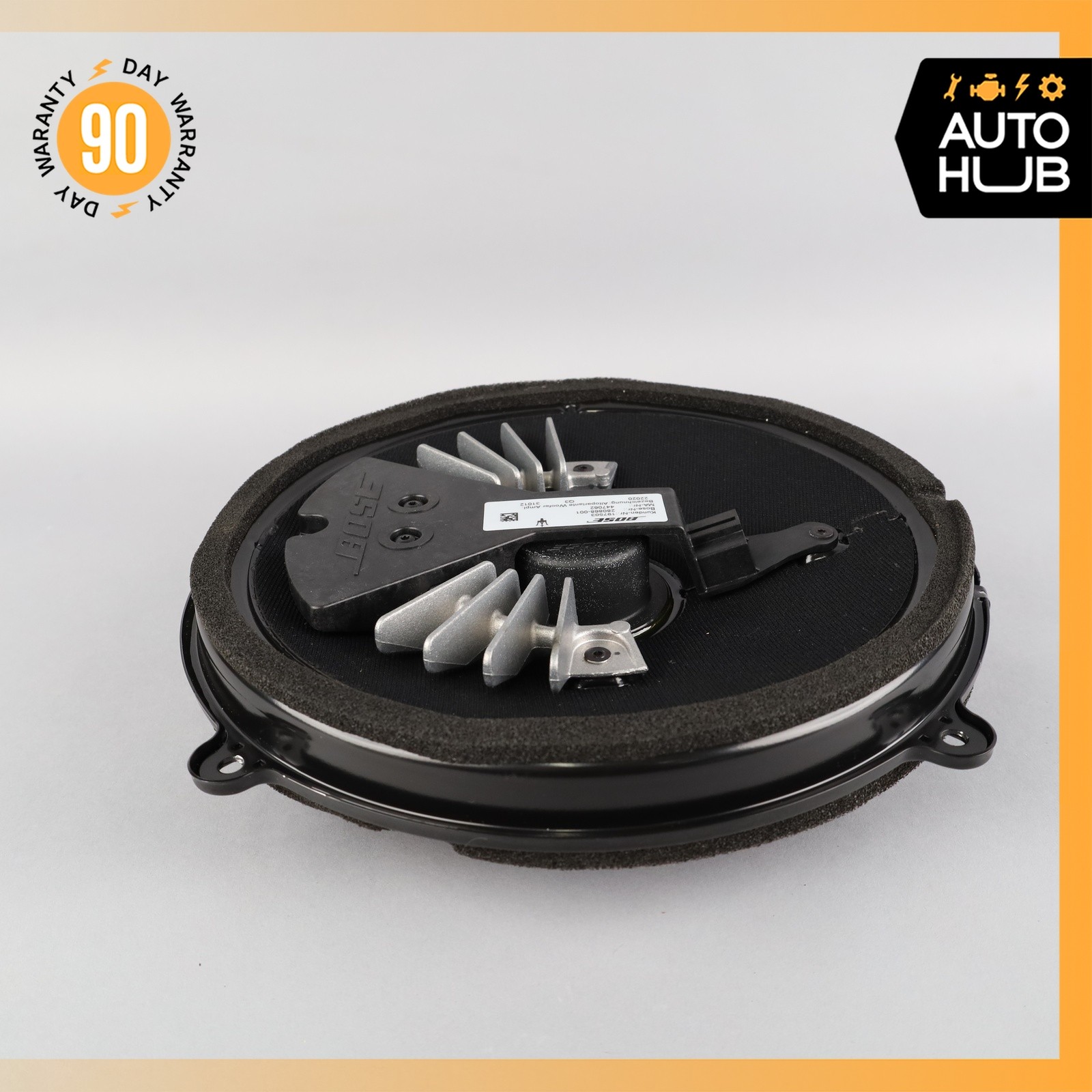 03-19 Maserati Quattroporte Rear Bose Subwoofer Sub Woofer Sound Speaker OEM 51k