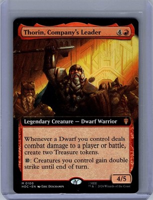 The Hobbit: Eternal-Legal #100 Thorin, Company's Leader (Extended Art)