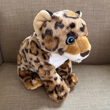 Jaguar Wild Republic Cub Stuffed Animal Cheetah Leopard 10  Plush Tags Realistic