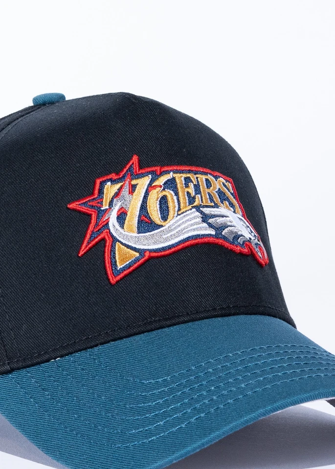 Gorra Philadelphia Eagles X 76ers negra/verde con cierre a presión talla única Foto 2 de 4