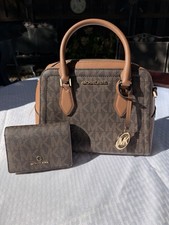 Michael Kors Brown Satchel Set
