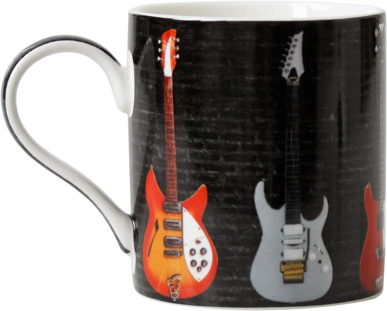 ELECTRIC GUITARS COFFEE MUG CUP NEW IN GIFT BOX