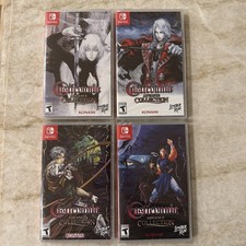 Castlevania Advance Complete Collection - ALL 4 COVERS Nintendo Switch Limited 2