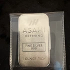 1 oz Asahi Silver Bar (New)