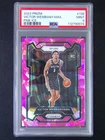2023-24 Panini Prizm Victor Wembanyama #136 RC Rookie Pink Ice PSA 9