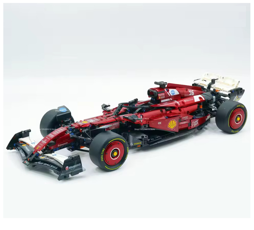 F1 MOC SF-25 Technic : maquette voiture de course adulte de 1915 pièces