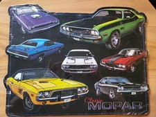 Dodge Challenger Large 3d Metal Display Plymouth Petty Mopar Rt Sign Dodge Challenger Large 3d Metal Display Plymouth Petty Mopar Rt Sign