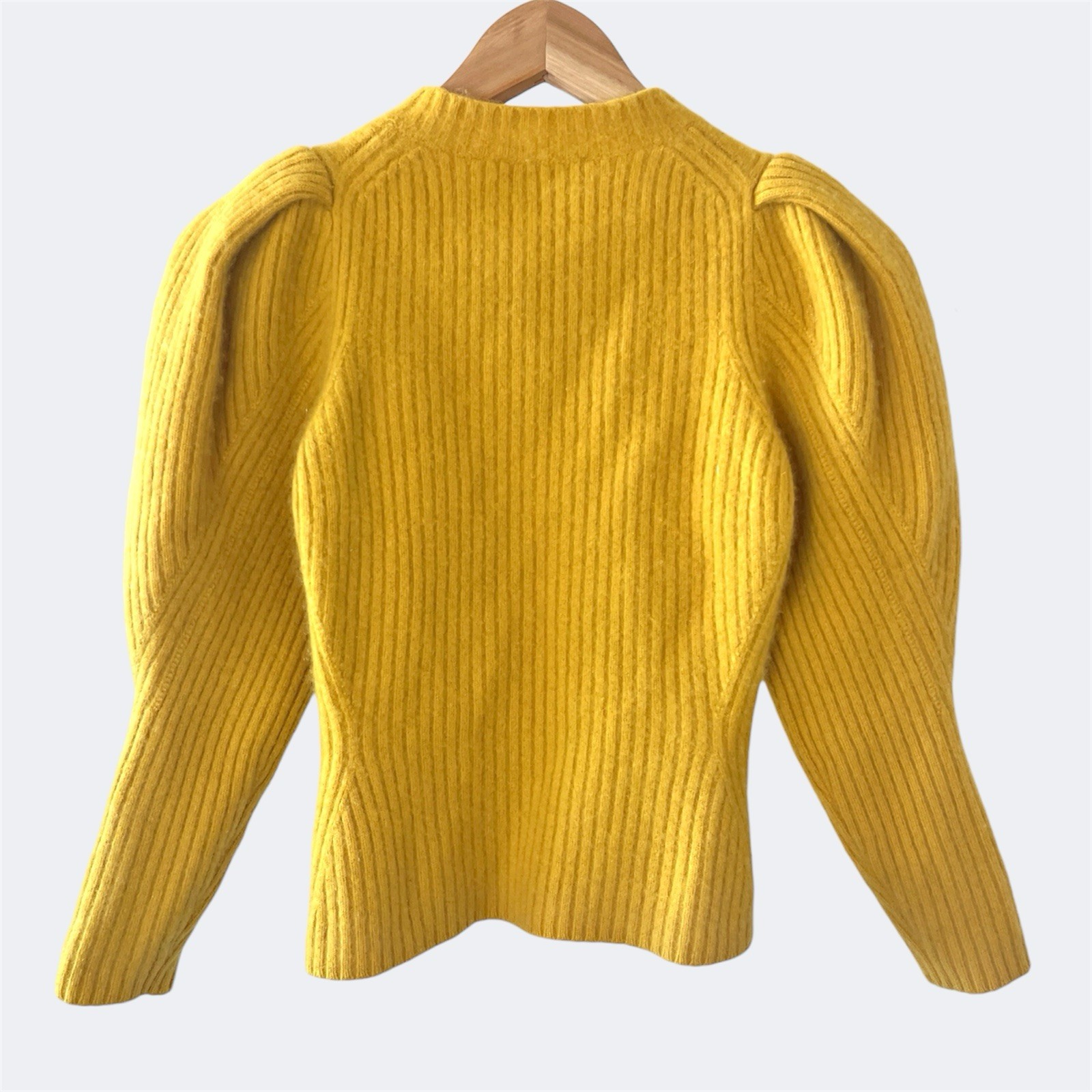 Zimmermann Ladybeetle Cashmere Sweater 0 / AU 8 / US 4 / S Wool Sleeves Mustard image 5