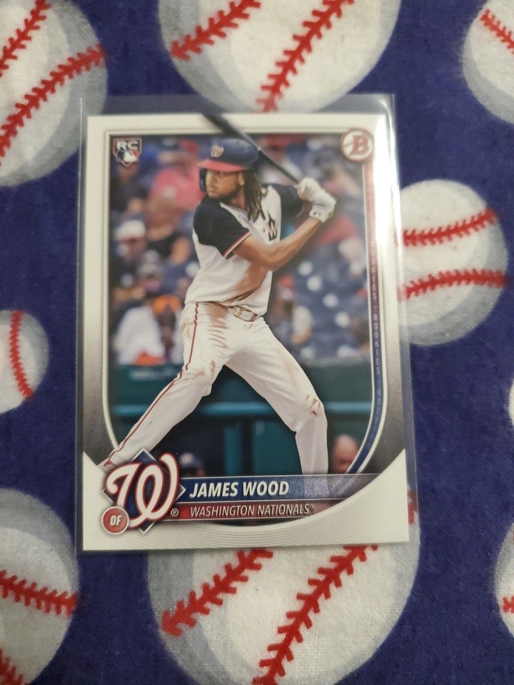 2025 Bowman #29 James Wood RC Rookie Washington Nationals(Z) | eBay
