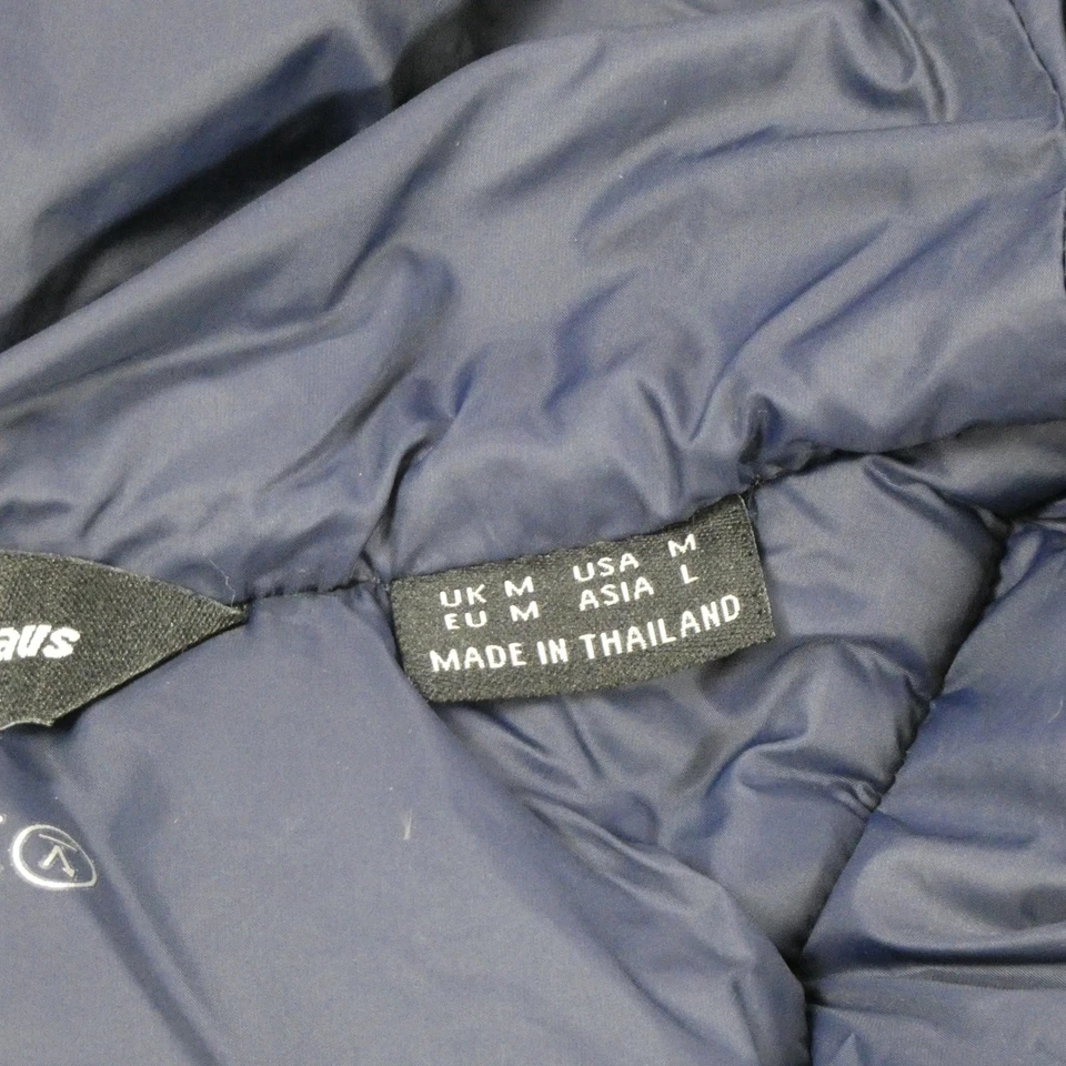 Chaqueta Berghaus Para Hombre M Rojo Azul Puffer Hydrodown 600 Pertex Con Capucha Foto 4 de 4