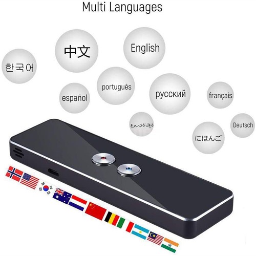 Traductor mini traductor 30+ idiomas traductor instantáneo en tiempo real - Imagen 2 de 12