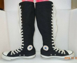 converse all star knee high boots