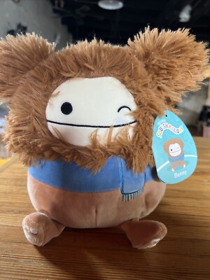 Squishmallows 7.5'' Benny the Bigfoot with Scarf