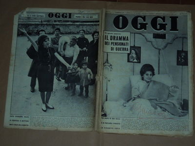 SOFIA LOREN- MILVA-ORIDE MATEUZZI -GRACE DI MONACO- LITTLE TONY ADRIAN CELENTANO