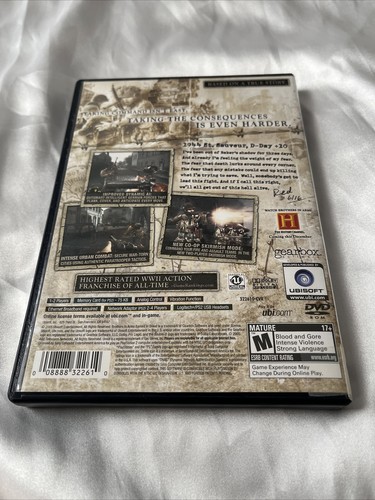 Brothers in Arms: Earned in Blood (Sony PlayStation 2, 2005) - Picture 2 of 4