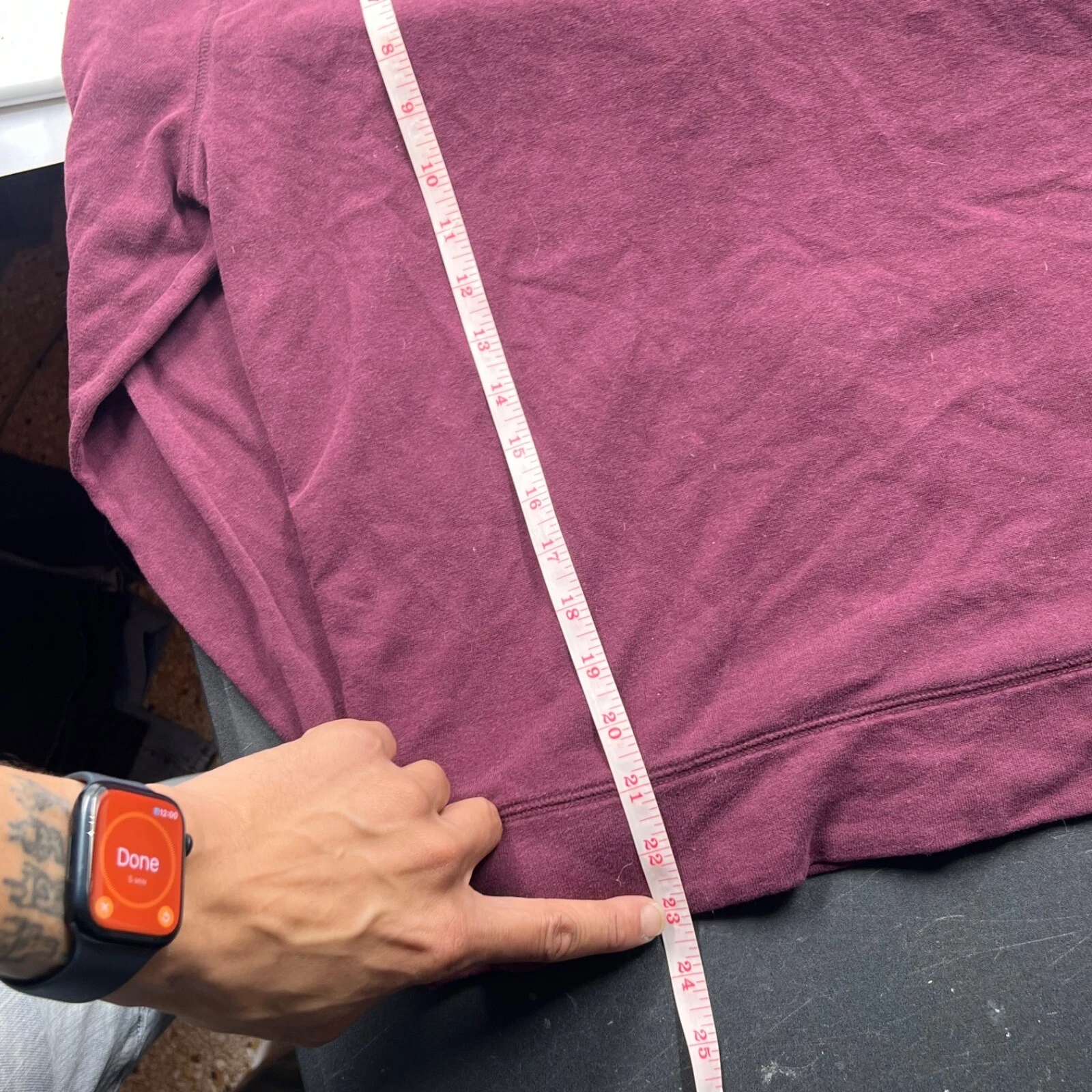 UNDERCOVER Felpa con cappuccio rossa bordeaux Victorias Secret da donna cerniera intera taglia M cotone