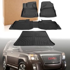 For 2012-2017 Chevrolet Equinox Tpe Floor Mats Trunk Cargo Liners All Weather