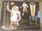 TRAVIS ETIENNE Signed Authentic CLEMSON JERSEY JSA/BGS COA National Champions  — photo 6