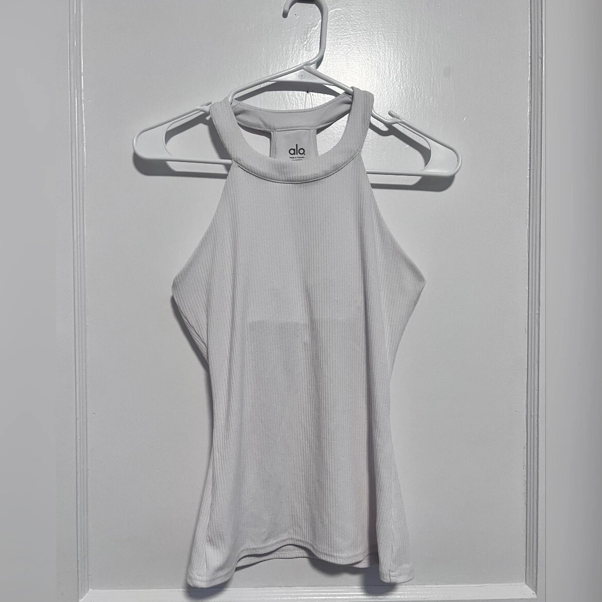 alo-yoga ribbed insight tank-top