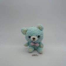 Nuikuma no Chikku Bear C2212C Amuse Mint Keychain 4" Mascot Plush Toy Doll Japan