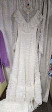 Bridallure vintage 80's lace wedding dress small gorgeous  pristine