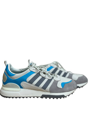 Adidas ZX 700 HD Art GX8941 Gray / White / Blue Men's Sneakers US Size 13
