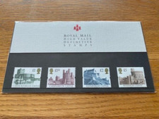 GB - Presentation Pack - Pack  No 27 - 1992 - Castle High Values to �5.00