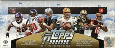 2011 Topps Prime Football Hobby Box Blowout Cards